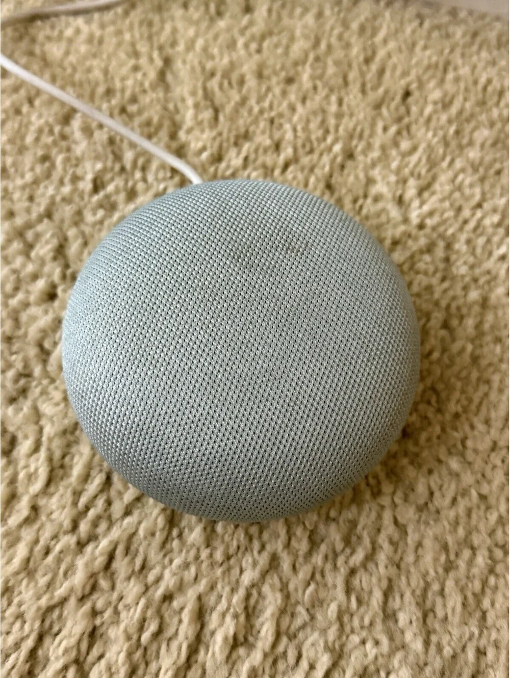 Google Home Mini 1st Gen H0A Smart Speaker Chalk Gray White Tested Working